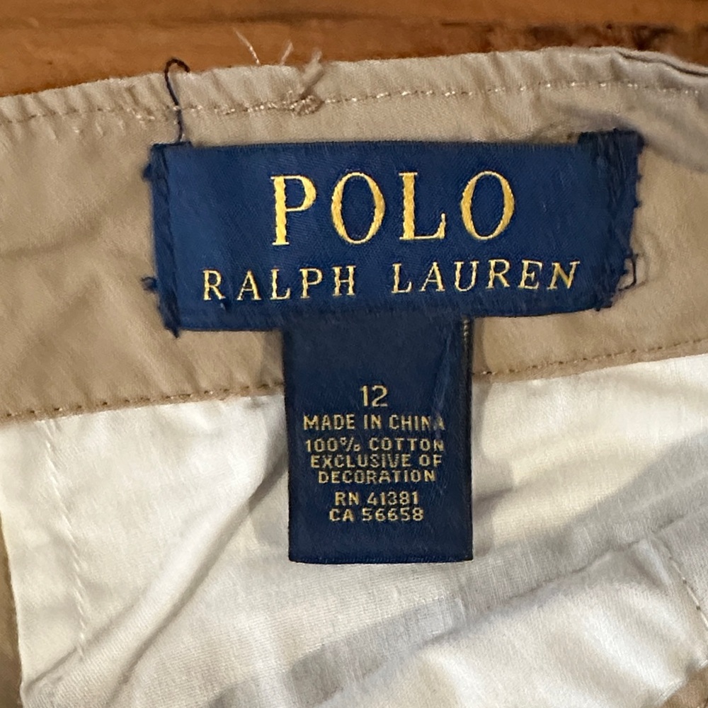 Polo by Ralph Lauren Men's Khaki Shorts - Picture 2 of 4